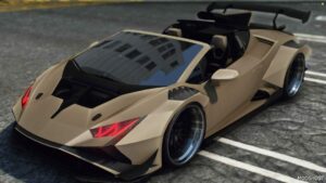 GTA 5 Lamborghini Vehicle Mod: Huracan EVO2 Spyder (Featured)