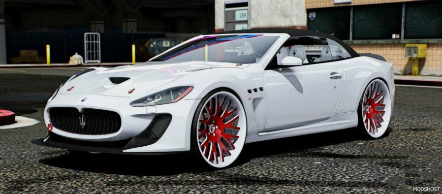 GTA 5 Maserati Vehicle Mod: 2018 Maserati Gran Sport on Forgis (Featured)