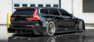 GTA 5 Volvo Vehicle Mod: V60 T6 Widebody Custom (Image #2)