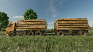 FS22 Kamaz Truck Mod: -65115A & Trailer (Image #2)