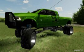 FS22 RAM Car Mod: 2017 RAM Crazy Lift (Featured)