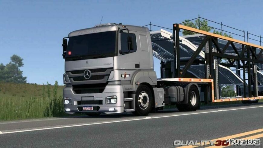 ETS2 Mercedes-Benz Truck Mod: Mercedes Benz Axor V2.6 1.50 (Featured)