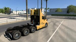 ATS Volvo Part Mod: SCS Volvo VNL2018 DAY CAB 8×6 (Featured)