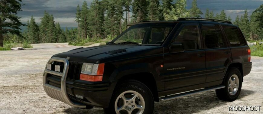 BeamNG Jeep Car Mod: Grand Cherokee ZJ 0.32 (Featured)