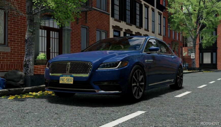 BeamNG Lincoln Car Mod: Continental X V1.1 0.32 (Featured)