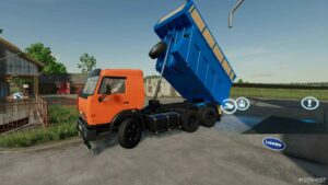 FS22 Kamaz Truck Mod: -55111-15 V1.0.1 (Image #4)