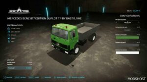 FS22 Mercedes-Benz Truck Mod: Mercedes Benz 817 Eurovia V5.0 (Image #4)