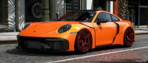 GTA 5 Porsche Vehicle Mod: 992 991 Brabus Rocket 900 (Featured)