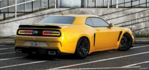 GTA 5 Dodge Vehicle Mod: 2018 Dodge Challenger Madmax Edition (Image #2)