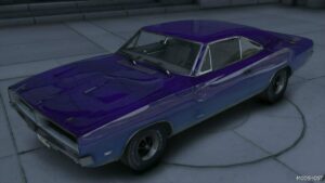 GTA 5 Dodge Vehicle Mod: 1969 Dodge Charger R/T K/DA Evelynn Villain Inspired (Featured)