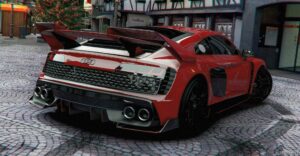 GTA 5 Audi Vehicle Mod: R8 Stormtrooper (Image #2)