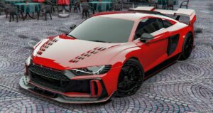 GTA 5 Audi Vehicle Mod: R8 Stormtrooper (Image #3)