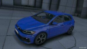 GTA 5 Volkswagen Vehicle Mod: 2018 Volkswagen Polo R-Line Unmarked Police (Featured)