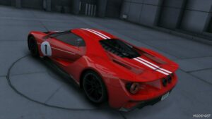 GTA 5 Ford Vehicle Mod: 2017 Ford GT Heritage Edition (Image #3)