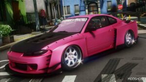 GTA 5 Nissan Vehicle Mod: S15 Grave ROB Widebody (Image #2)