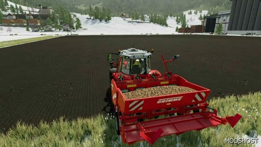 FS22 GRIMME Seeder Mod: GL420 V1.2 (Featured)