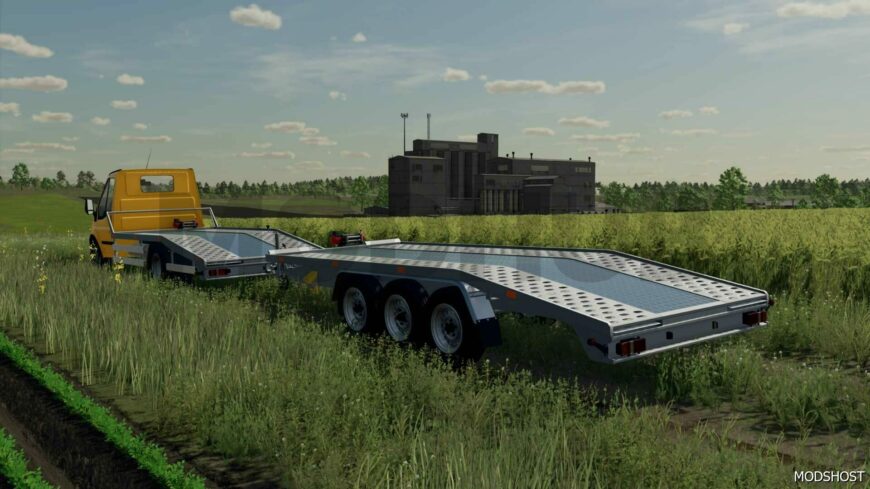 FS22 Mod: Lizard TOW Trailer 3 Axle (Featured)