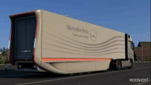 ETS2 Mod: MB Aerodynamic Trailer 1.50 (Featured)