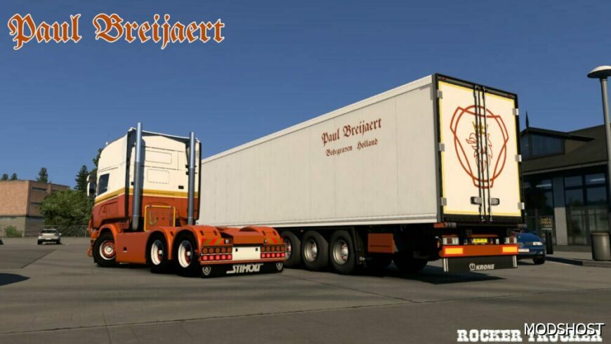 ETS2 Mod: Paul Breijaert INT. Transport Skin Pack (Featured)