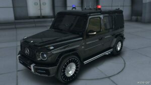 GTA 5 Mercedes-Benz Vehicle Mod: G63 AMG FBI (Featured)