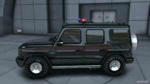 GTA 5 Mercedes-Benz Vehicle Mod: G63 AMG FBI (Image #2)