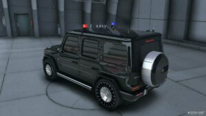 GTA 5 Mercedes-Benz Vehicle Mod: G63 AMG FBI (Image #3)