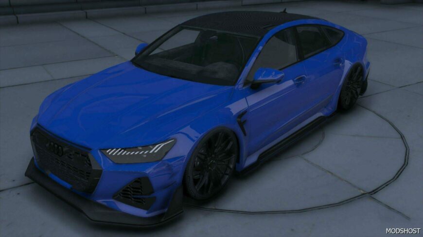 GTA 5 Audi Vehicle Mod: RS7 C8 Mansory (Featured)