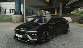 GTA 5 Hyundai Vehicle Mod: 2024 Hyundai Sonata (Featured)