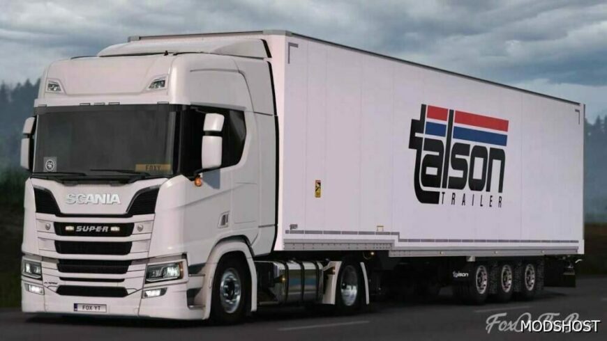 ETS2 Mod: Talson Trailer V1.7.1 1.50 (Featured)