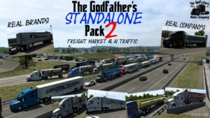 ATS Standalone Traffic Mod: The Godfather’s Standalone Pack 2 V1.1 1.50 (Featured)