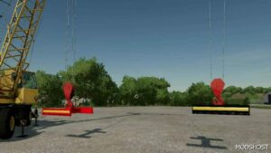 FS22 Attachment Mod: Crossbar for Cranes (Featured)