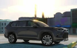 GTA 5 Toyota Vehicle Mod: 2024 Toyota Grand Highlander Platinum Hybrid MAX (Image #3)