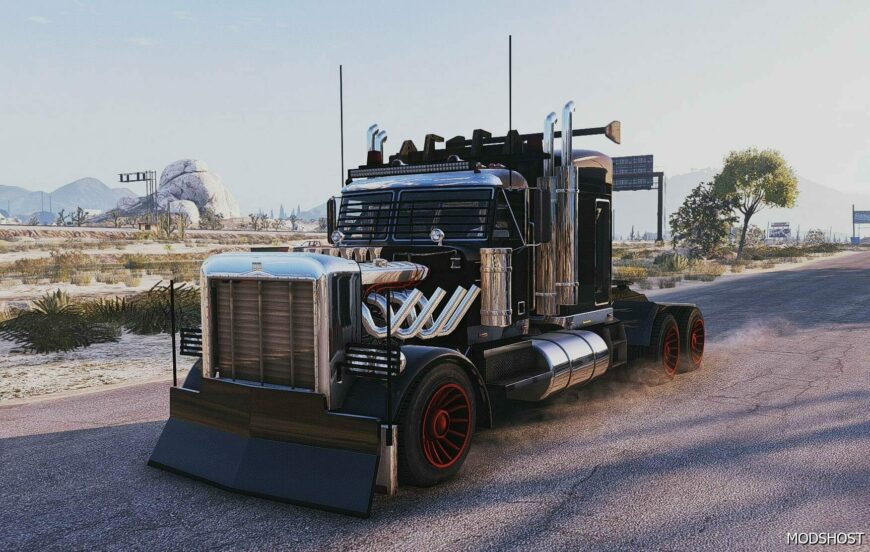 GTA 5 Vehicle Mod: V8 Truck V2.0 Addon (Featured)