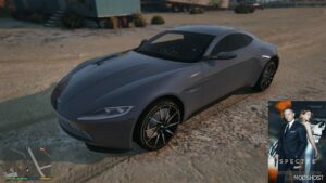 GTA 5 Aston Martin Vehicle Mod: DB10 Add-On | Vehfuncs V (Image #5)