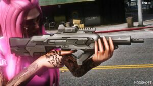 GTA 5 Weapon Mod: Ghost in The Shell Seburo C-30 (Image #2)