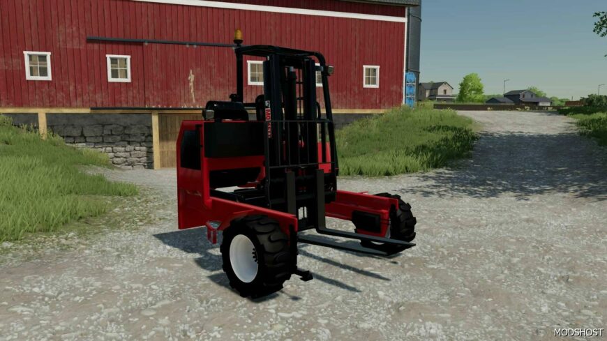 FS22 Mod: Moffett M550 Forklift V1.0.0.1 (Featured)