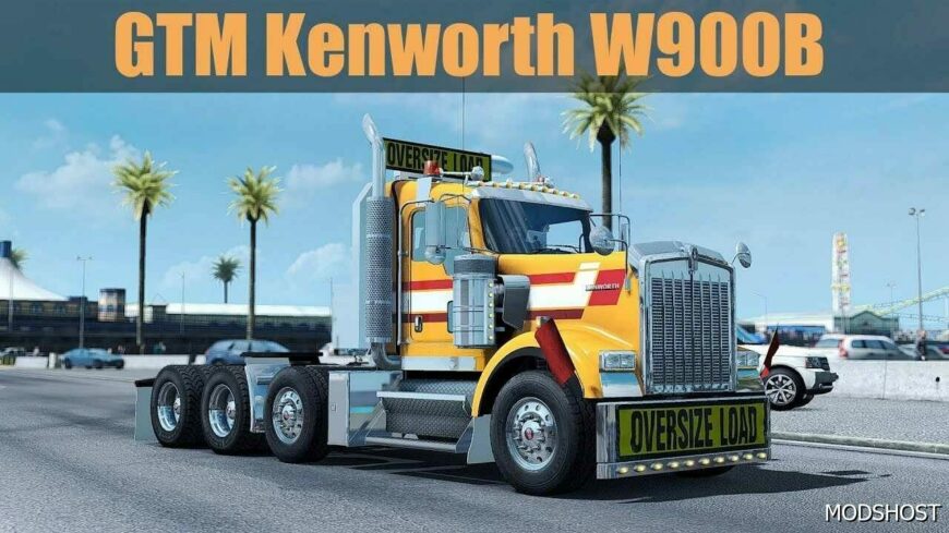 ATS Kenworth Truck Mod: W900B V1.6.1 1.50 (Featured)