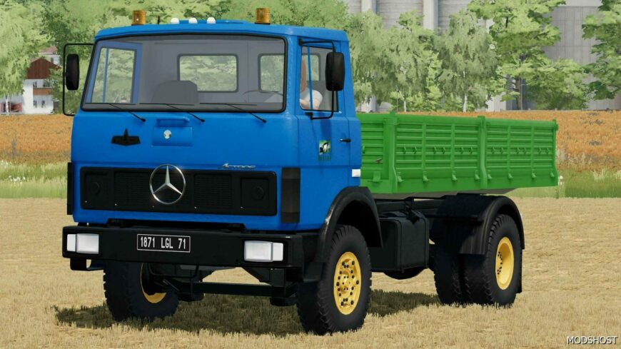 FS22 Mercedes-Benz Truck Mod: Mercedes Benz Actros 817 (Featured)