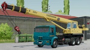 FS22 Kamaz Mod: Crane Trucks Pack (Image #3)