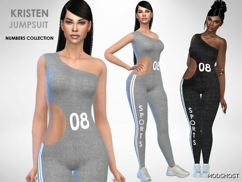 Sims 4 Everyday Clothes Mod: Kristen Jumpsuit (Featured)