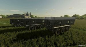 FS22 Joskin Trailer Mod: Trans Space 8000 Black Line Final V2.0 (Image #2)