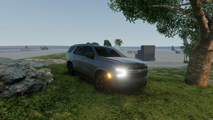 BeamNG Chevrolet Car Mod: Suburban 2021 0.32 (Featured)