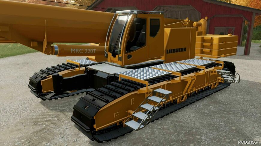 FS22 Liebherr Forklift Mod: LTR 1220 (Featured)