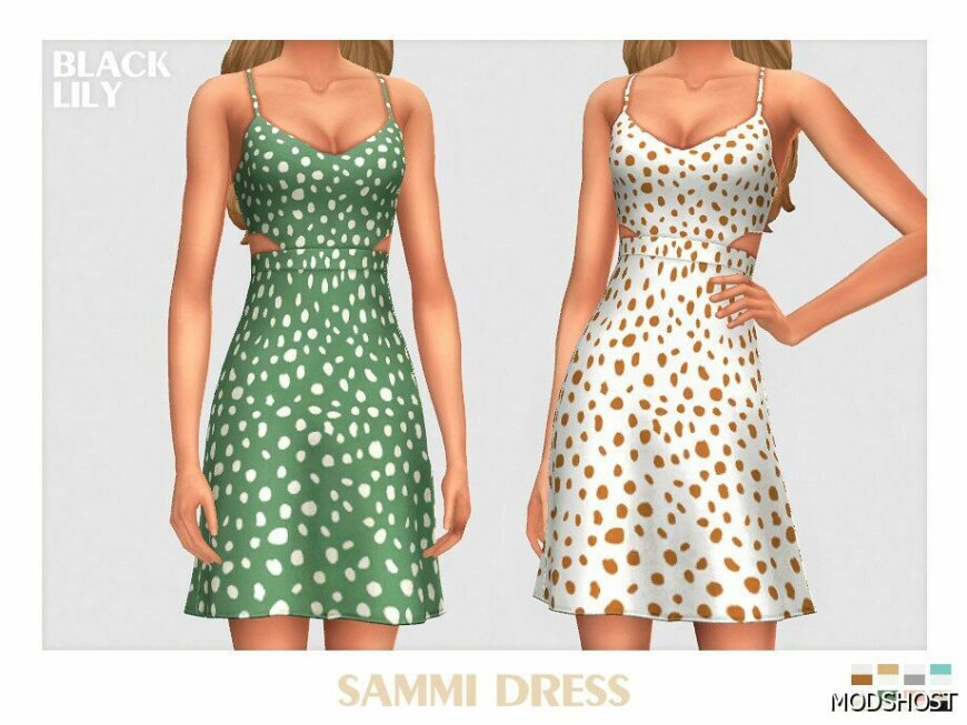 Sims 4 Everyday Clothes Mod: Sammi Dress (Featured)