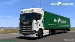 ETS2 Mod: SKA Logistik Skin Pack (Featured)