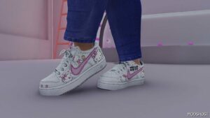 GTA 5 Player Mod: MP Female Hello Kitty Shoes V1.5 (Featured)