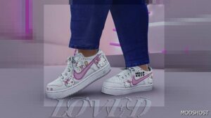 GTA 5 Player Mod: MP Female Hello Kitty Shoes V1.5 (Image #2)