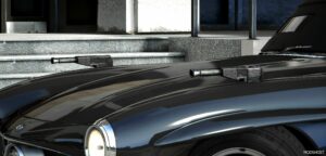 GTA 5 Vehicle Mod: Benefactor 300SL Bond Version Add-On / Fivem / Animated (Image #5)