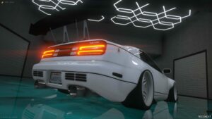 GTA 5 Vehicle Mod: Custom 300ZX Widebody (Image #2)