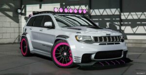 GTA 5 Jeep Vehicle Mod: Grand Cherokee Trackhawk SRT Redeye RK Edition (Image #2)